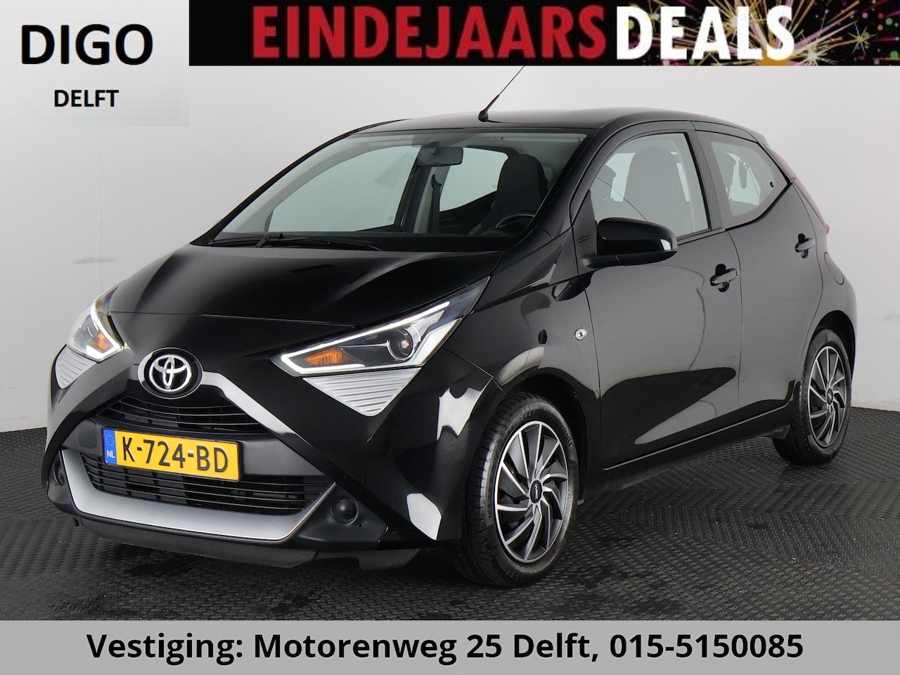 Toyota Aygo - 1.0 VVT-i X-PLAY CARPLAY NAVI GARANTIE 2031 1e EIG BIJNA 2021. 100% ONDERHOUDEN .CAMERA.BL - AutoWereld.nl