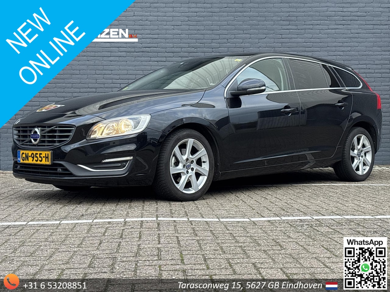 Volvo V60 - 2.0 D4 Summum Business | Leder | Stoelverwarming | PDC | Navi | Climate | Cruise | - AutoWereld.nl
