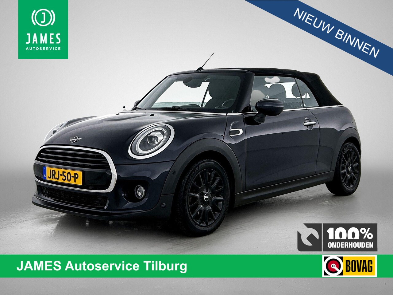 MINI Cabrio - Mini 1.5 Cooper Pepper AUTOM. CLIMA | NAVI | WINDSCHERM - AutoWereld.nl