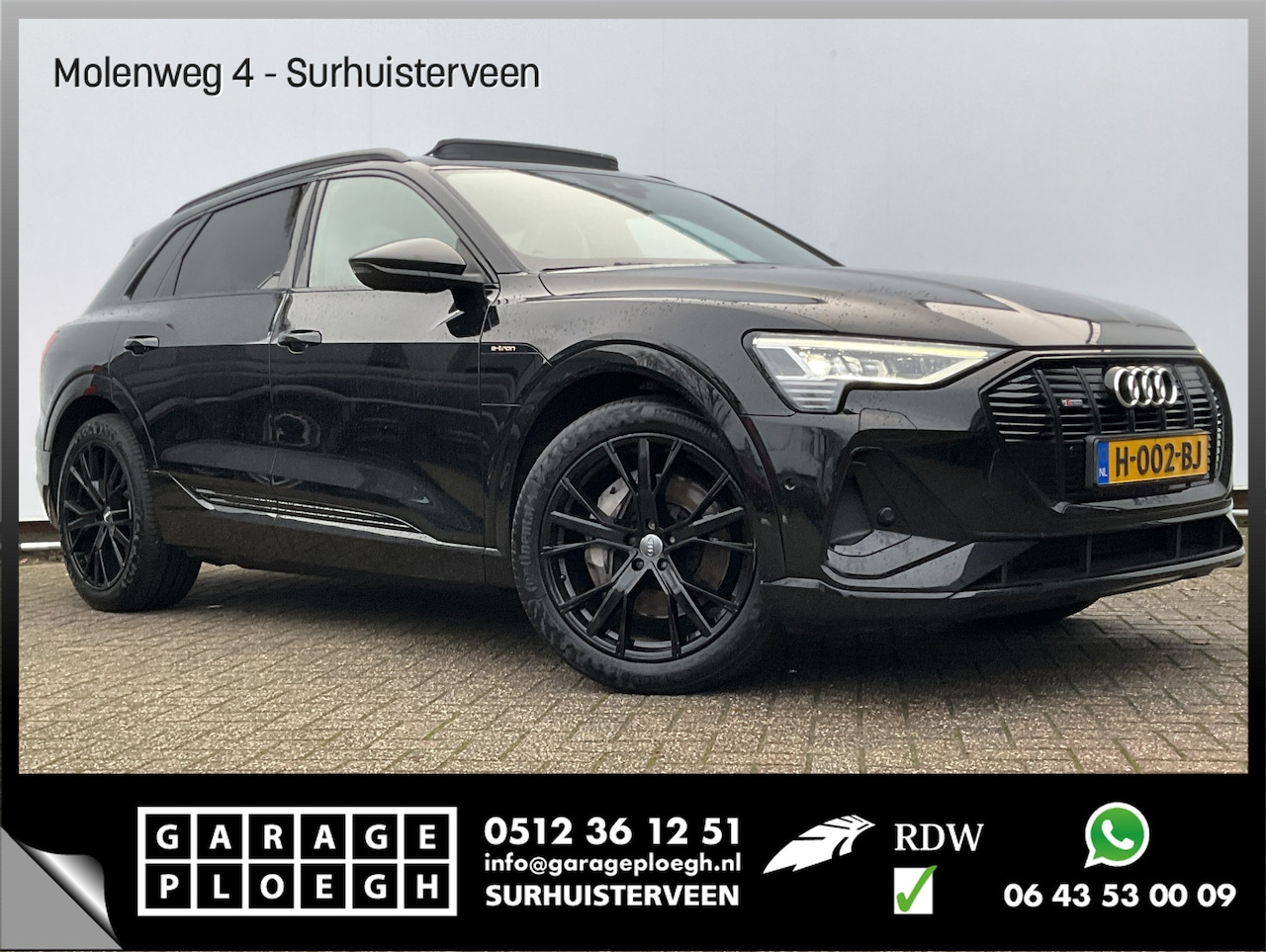 Audi e-tron - e-tron 50 quattro Launch S edition Black Pano Memory Leer Adap.Cruise Elek.Klep VOL! - AutoWereld.nl