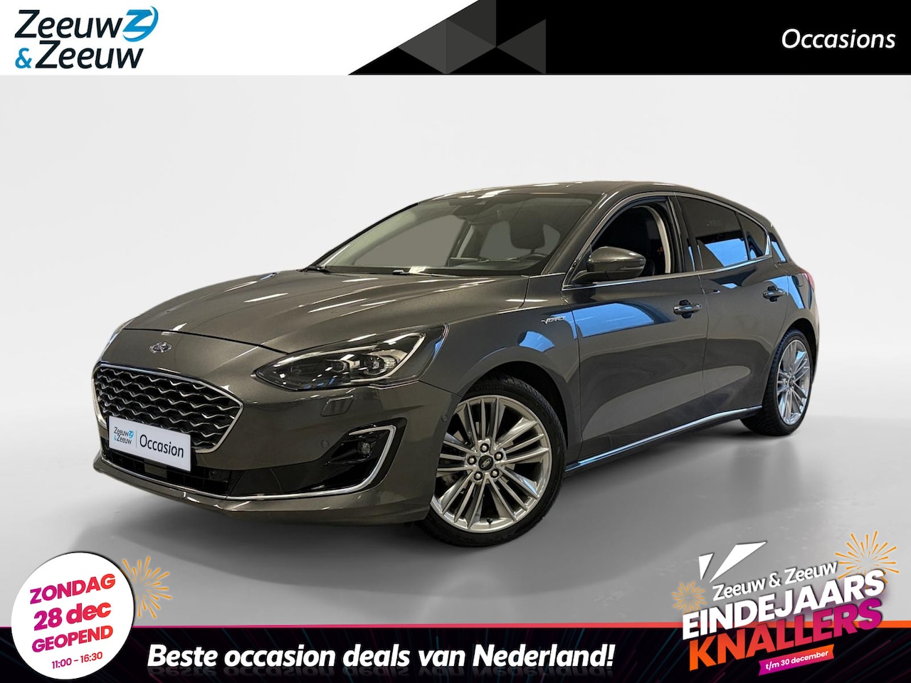 Ford Focus - 1.5 EcoBoost Vignale | Winter Pack | Driver Assistance Pack | ALL SEASON BANDEN | HUD | FU - AutoWereld.nl