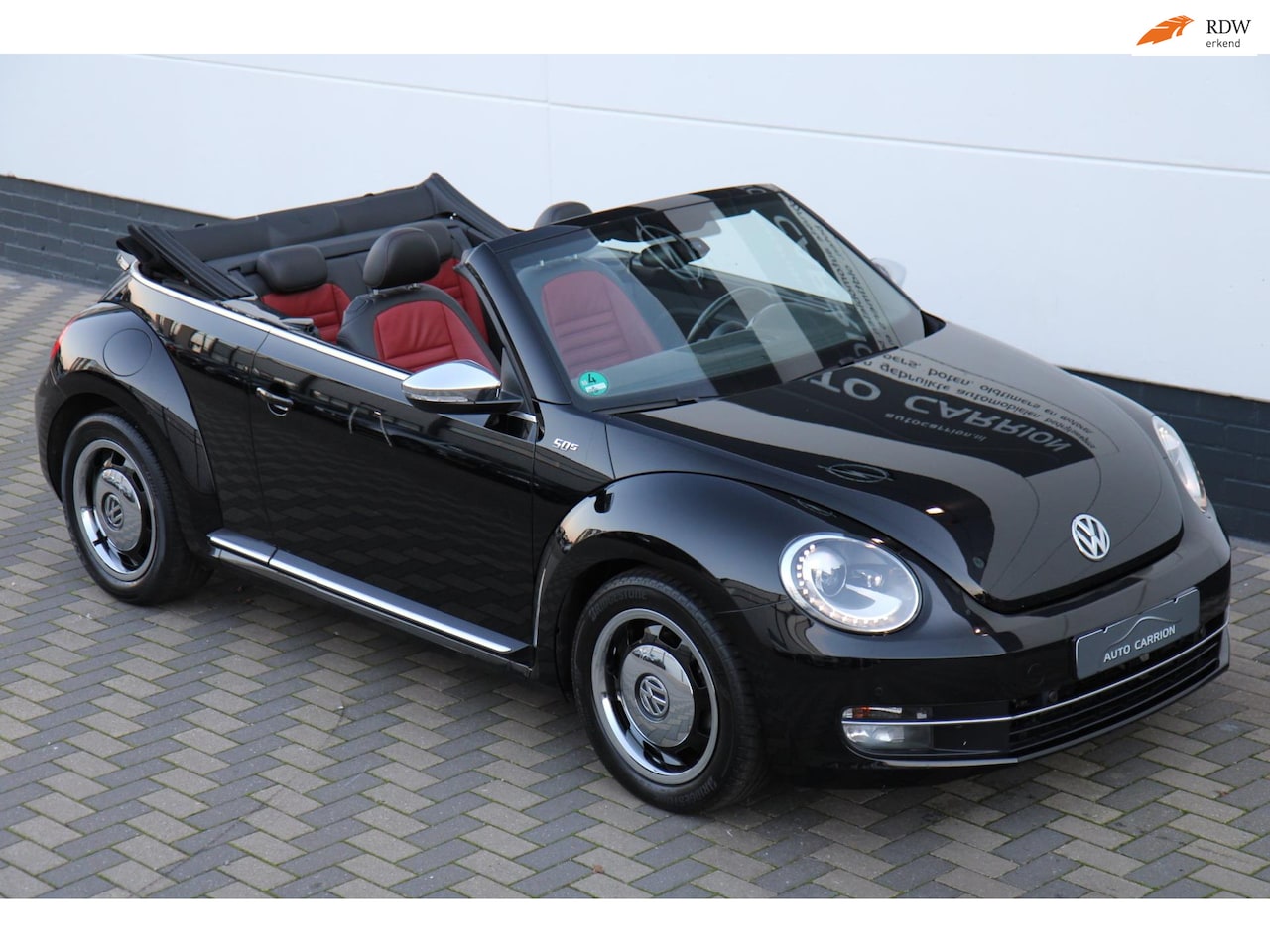 Volkswagen Beetle Cabriolet - 1.4 TSI 160Pk 50's Edition LUXE !! - AutoWereld.nl