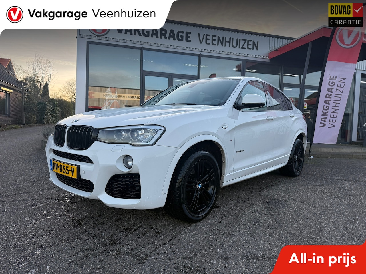 BMW X4 - XDrive20i M-sport High Executive|Rijklaar prijs|Navi|18 inch|Leder| - AutoWereld.nl
