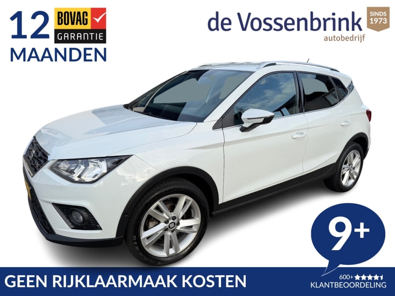 SEAT Arona - 1.0 TSI FR Business Intens Automaat NL-Auto *Geen Afl. kosten* - AutoWereld.nl