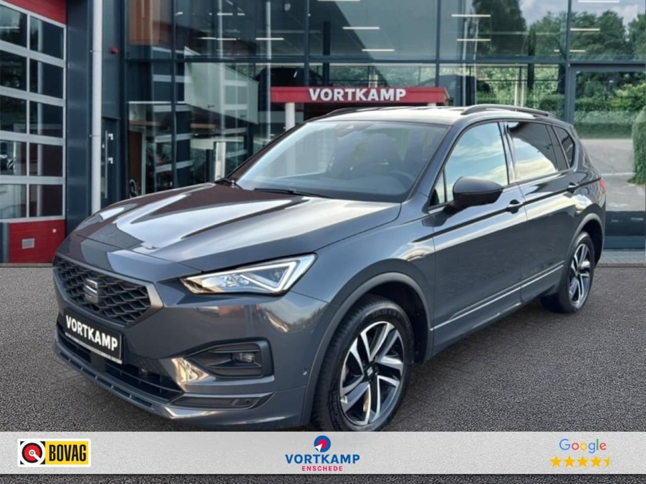 SEAT Tarraco - 1.5 TSI DSG FR 7PERS/TREKHAAK/CAM/STOEL+STUURVERW/MEM - AutoWereld.nl