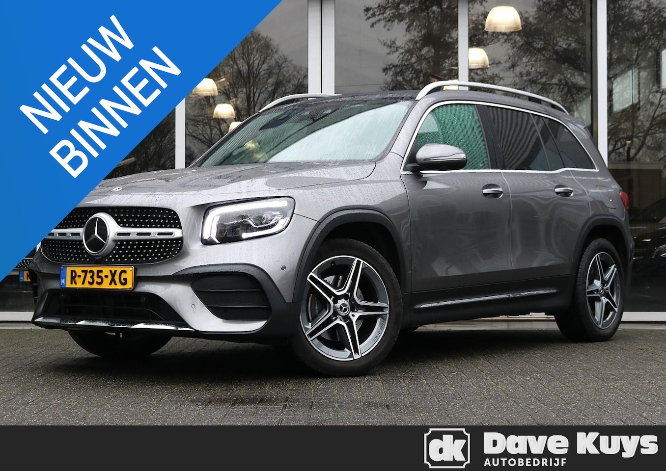 Mercedes-Benz GLB - 180 AMG Line 7p. Distronic | Panoramadak - AutoWereld.nl