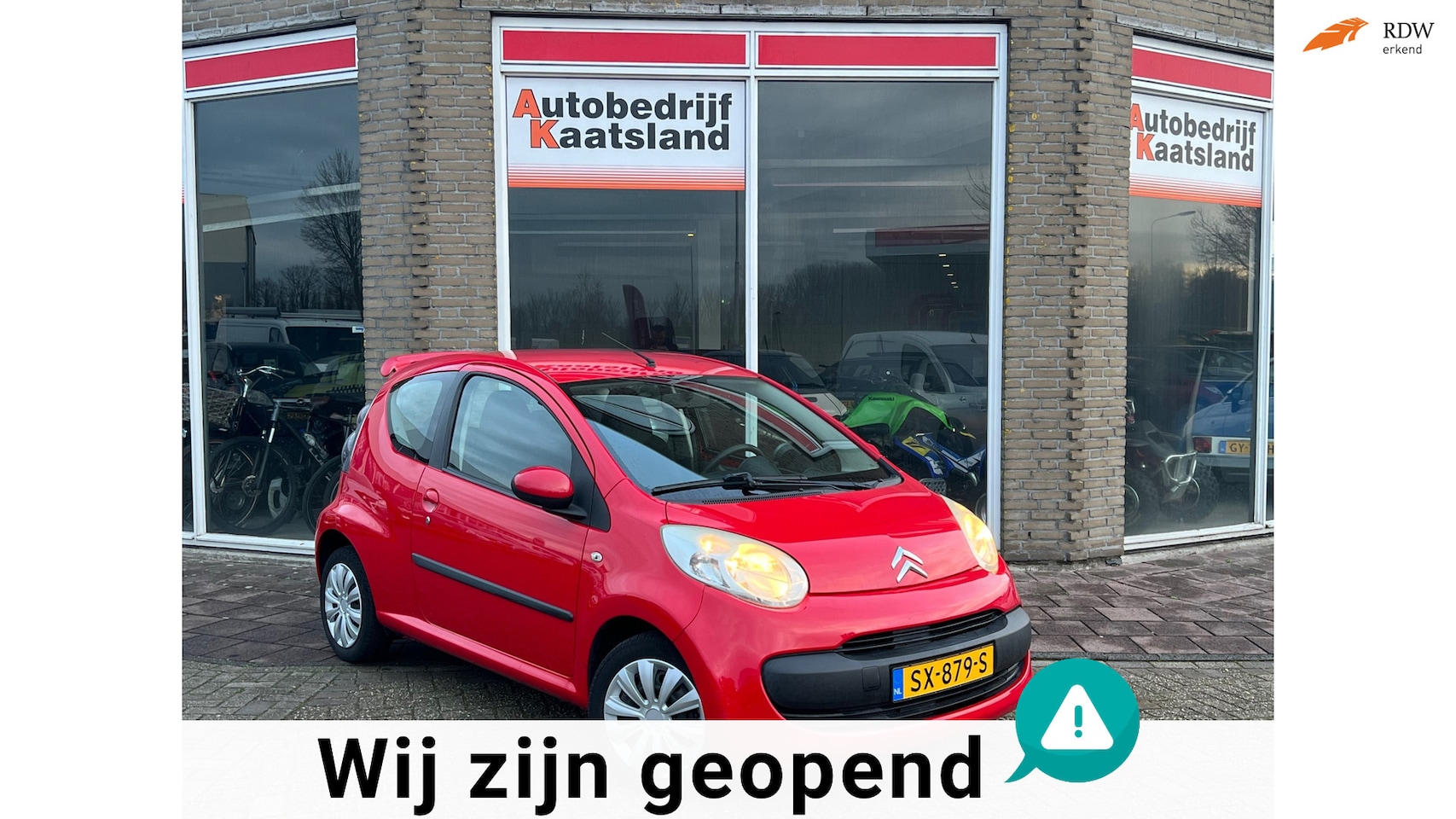 Citroën C1 - 1.0-12V Ambiance - Airco - Toerenteller - Nieuwe APK! - AutoWereld.nl