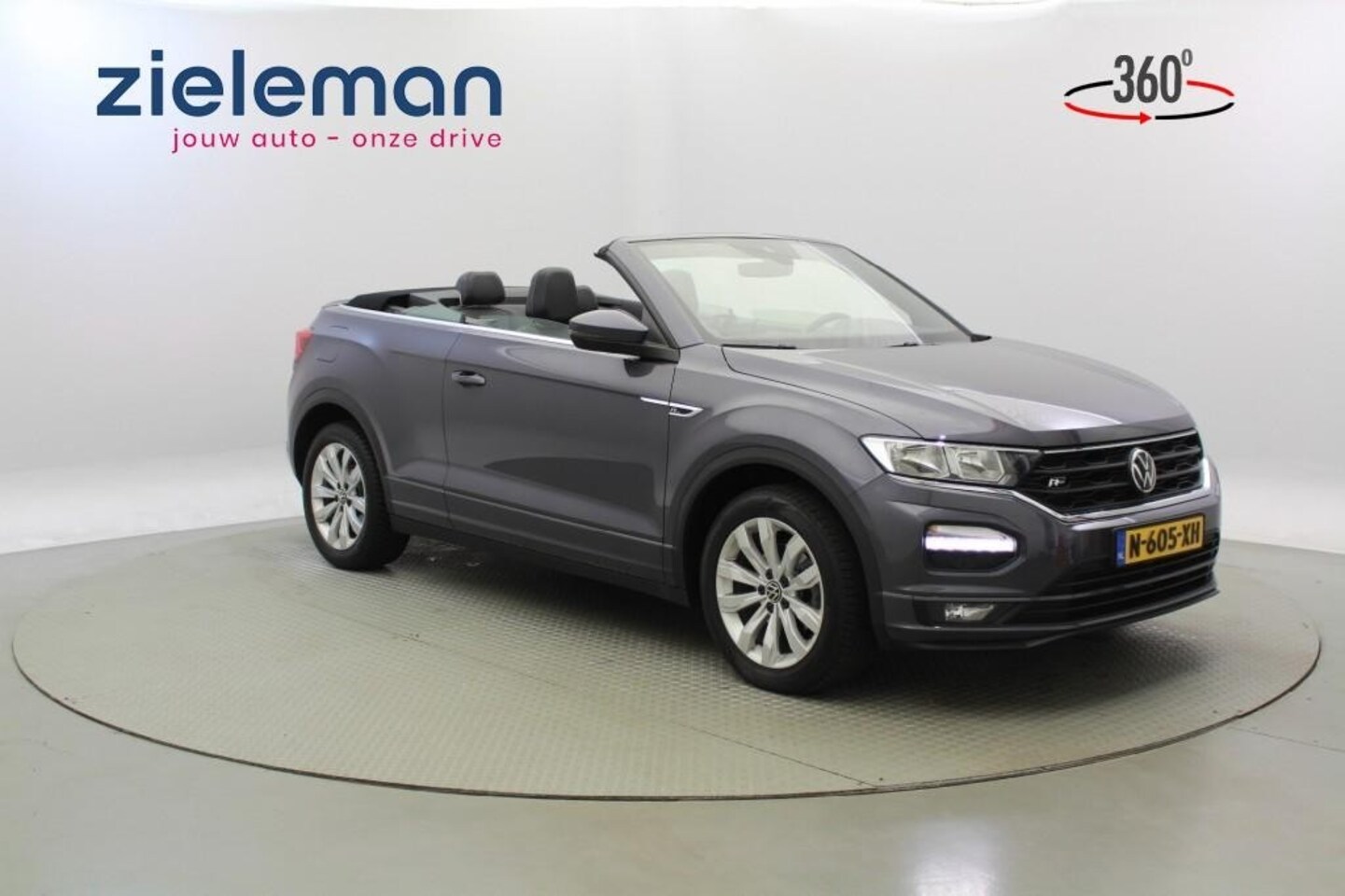 Volkswagen T-Roc Cabrio - Cabrio 1.5 TSI R-Line Automaat - Carplay, Cruise, Stoelverw. - AutoWereld.nl