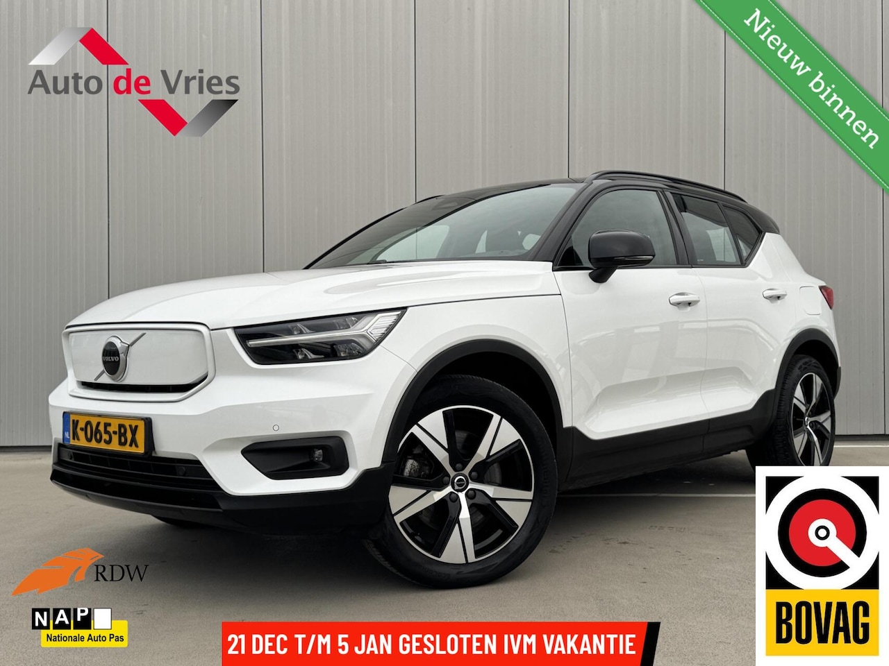 Volvo XC40 - Recharge P8 AWD R-Design|Trekhaak|NL-Auto - AutoWereld.nl