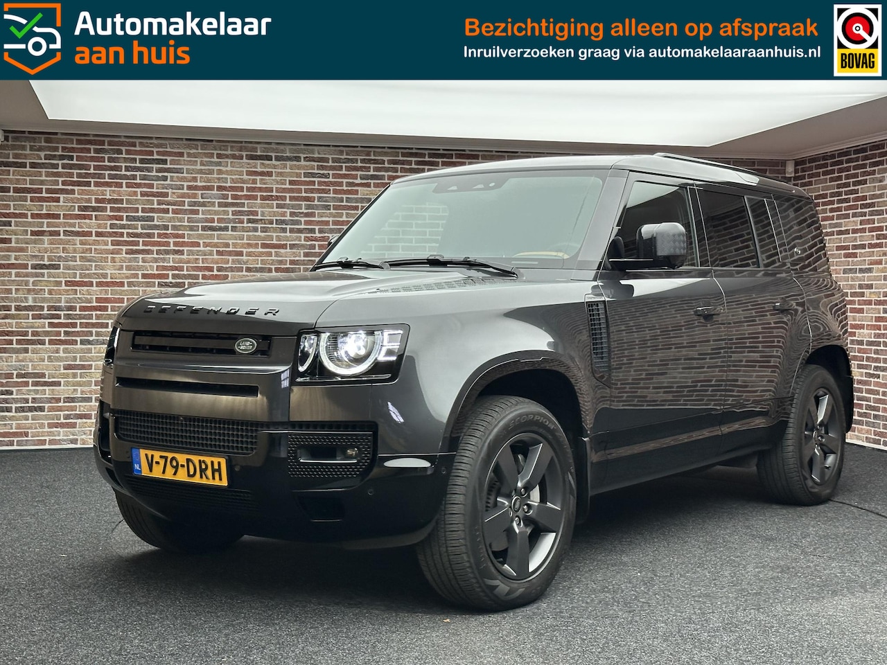 Land Rover Defender 110 - 3.0 D300 MHEV X-Dynamic HSE | Grijs kenteken| Dak| 3 persoons| - AutoWereld.nl