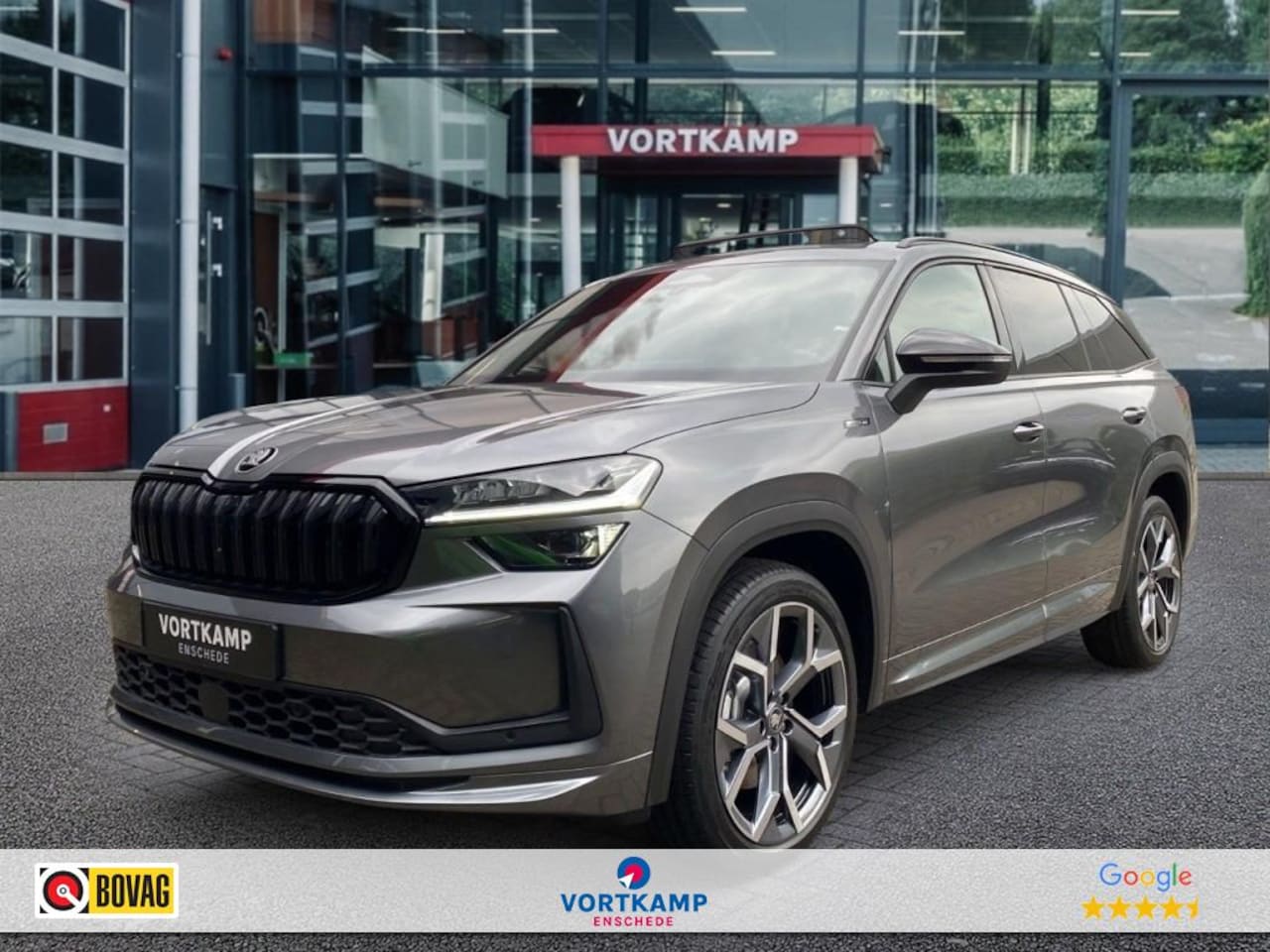 Skoda Kodiaq - 1.5 TSI DSG SPORTLINE 7P PANO-DAK/CAMERA/TREKHAAK/NAVI/ACC/STOELVERW - AutoWereld.nl