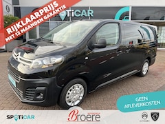 Citroën Jumpy - Dubbele Cabine XL 2.0 BlueHDi 120PK Club 6 pers 2 schuifdeuren, trekhaak, apple car play,