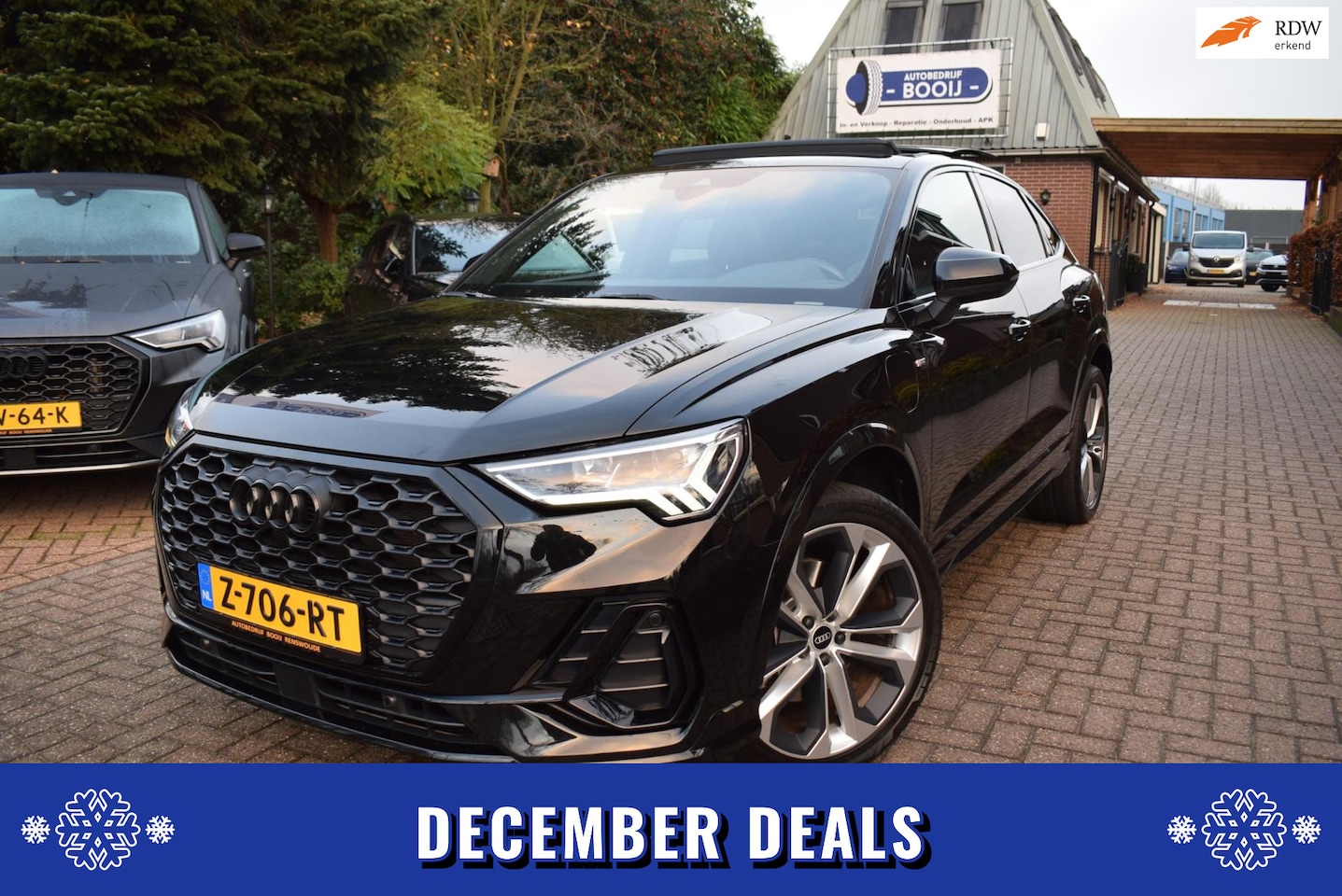 Audi Q3 Sportback - 45 TFSI e S Edition AUTOM/PANO DAK/CRUISE/NAVI/AIRCO-ECC/CAMERA/MATRIX/LMW 20"/BLUETOOTH/P - AutoWereld.nl