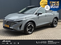 Nissan Qashqai - 1.5 e-Power N-Connecta / 360 Graden Camera / Panoramadak / Stuurverwarming / Stoelverwarmi