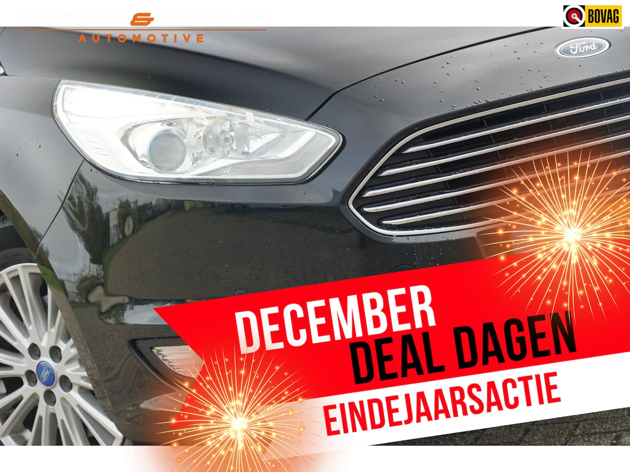 Ford Galaxy - 1.5 Titanium - Panther Black - 7 zitter - Winterpakket - AutoWereld.nl