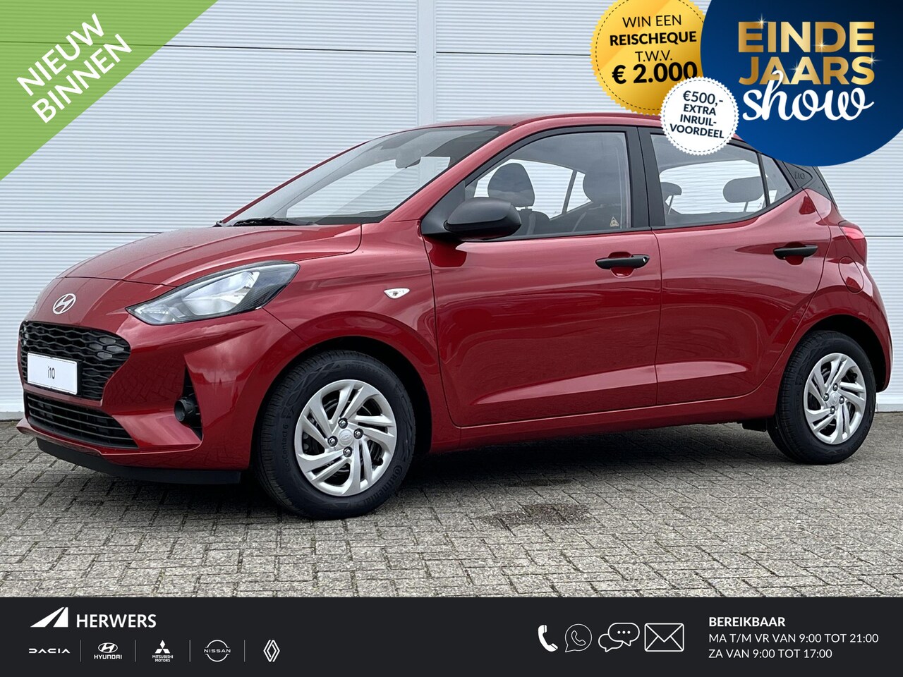 Hyundai i10 - 1.0 Comfort / 1250 Voordeel / Navigatie / Achteruitrijcamera / Parkeersensoren Achter / Mu - AutoWereld.nl