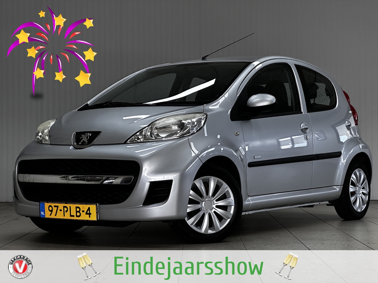 Peugeot 107 - 1.0-12V Millesim 200/ 5-DRS/ Airco!/ Radio+AUX/ Elek.Pakket/ C.V.Afstand/ Isofix/ Metallic - AutoWereld.nl