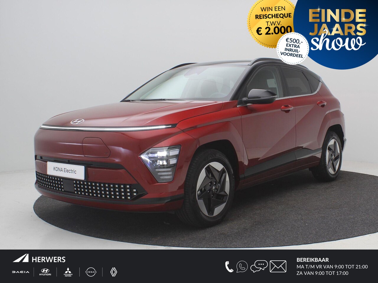 Hyundai Kona Electric - Comfort Smart 65.4 kWh + WVB / € 4000,- Voordeel Op Nieuwprijs / Rijklaarprijs / Direct Le - AutoWereld.nl