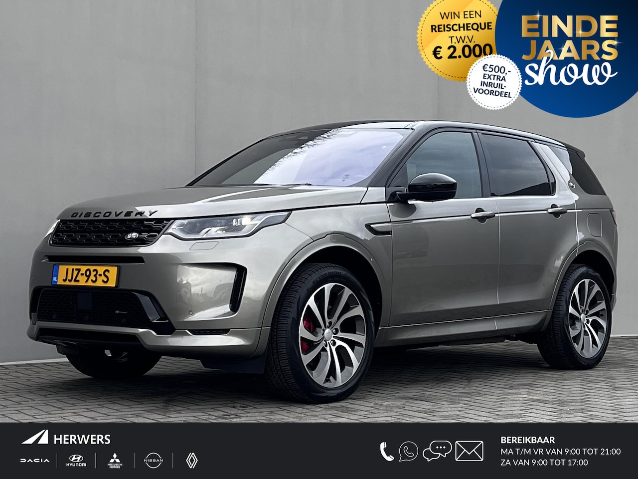 Land Rover Discovery Sport - P300e 1.5 R-Dynamic HSE AWD PHEV / Dealer onderhouden / Panorama dak  / Afn. trekhaak 1.60 - AutoWereld.nl