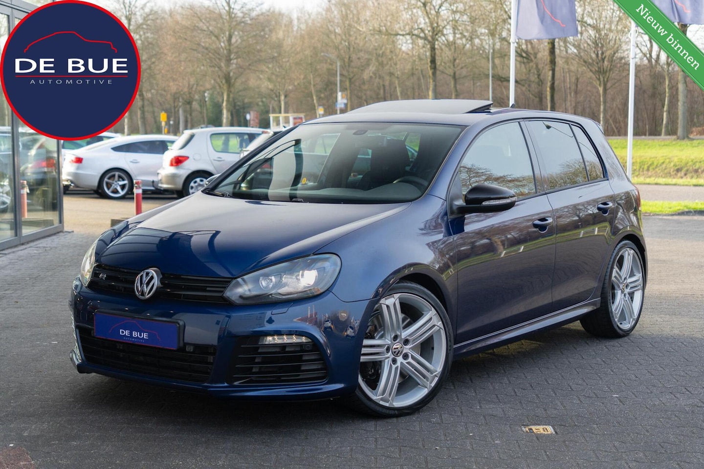 Volkswagen Golf - 2.0 R 4-Motion|Org NL NAP|1ste Eig|DSG|Leder|Schuifdak|DCC|Camera|5-Deurs|Xenon|ShadowBlue - AutoWereld.nl