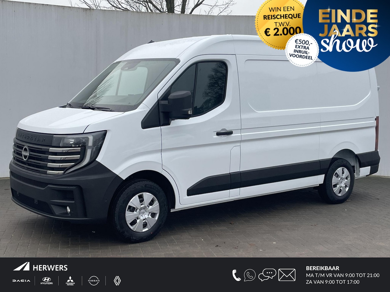 Nissan Interstar-e - L2H2 Limited 87 kWh / Direct uit voorraad leverbaar / Trekgewicht 2000KG / Apple Carplay/A - AutoWereld.nl