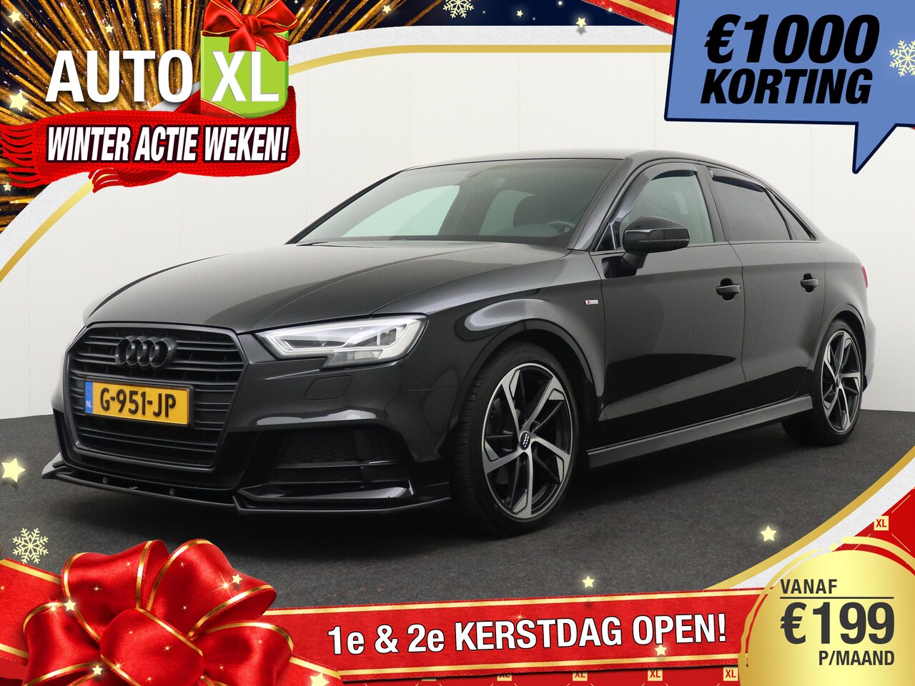 Audi A3 Limousine - 35 150 PK Aut. S-Line Digi. Dash. Carplay Stoelverw. 1k - AutoWereld.nl