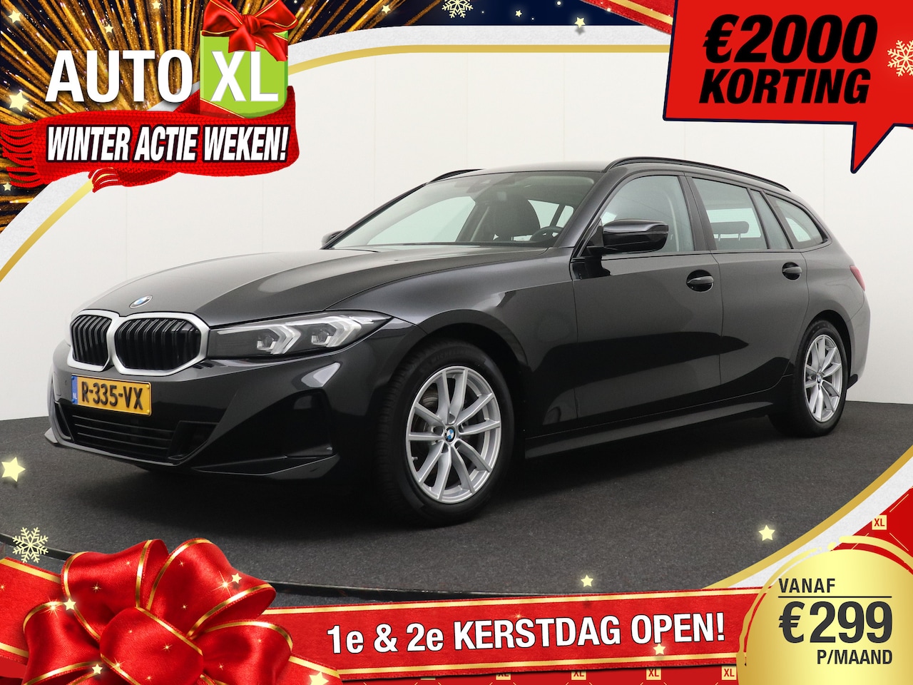 BMW 3-serie Touring - 2.0 Sportline Facelift M-Leder/Sportstoelen Curved Display 2k - AutoWereld.nl