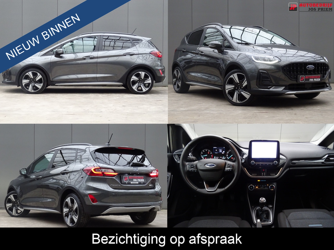 Ford Fiesta - 1.0 EcoBoost Hybrid ACTIVE X * DEALER ONDERH. * CARPLAY !! - AutoWereld.nl