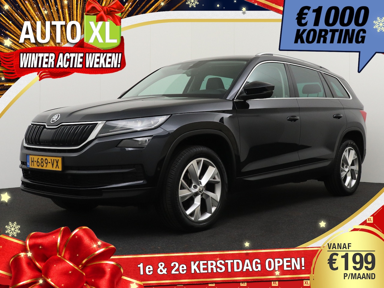 Skoda Kodiaq - 1.5 150 PK Aut. Style+ Elektr.Trekhaak Carplay Adapt. Cruise 1k - AutoWereld.nl
