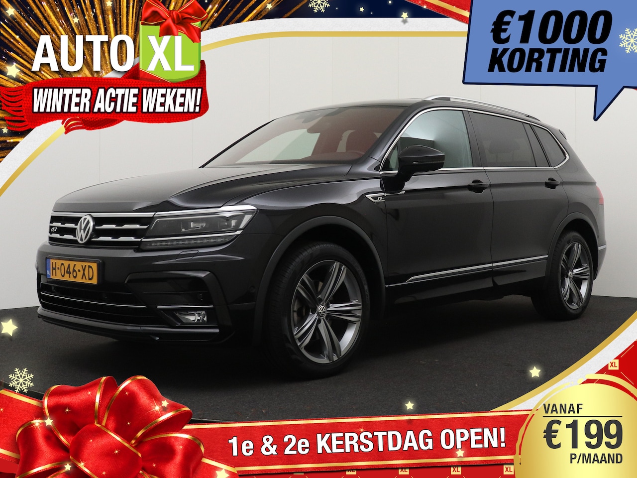 Volkswagen Tiguan Allspace - 1.5 150 PK Aut. R-Line 7p. Trekhaak Carplay Camera 1k - AutoWereld.nl