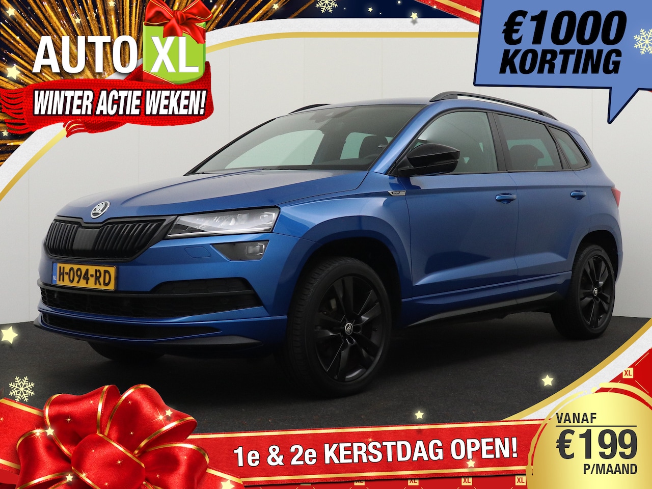 Skoda Karoq - 1.5 TSI 150 PK Aut. Sportline Camera Stoelverw. Adapt. Cruise 1k - AutoWereld.nl
