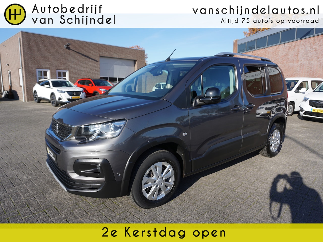 Peugeot Rifter - 1.2 PURETECH AUTOMAAT ALLURE PACK LUXE!! 5 PERSOONS 5 STOELEN DISTRIBUTIERIEM RECENT VERNI - AutoWereld.nl