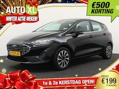 Ford Fiesta - 1.0 125 PK Hybrid Titanium Stuur+Stoelverw. Climate Sportstoelen 0.5k