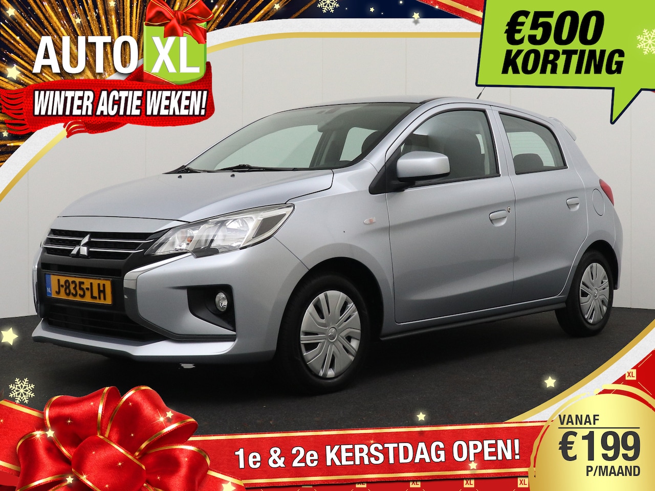 Mitsubishi Space Star - 1.0 71 PK Cool+ 5-Deurs DAB Airco Start/Stop 0.5k - AutoWereld.nl