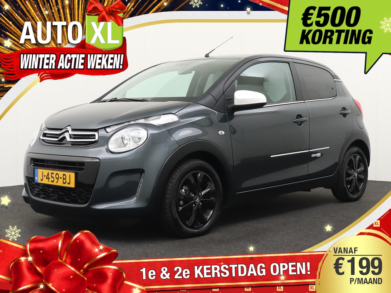 Citroën C1 - 1.0 73 PK VTi Urban Ride Carplay Camera DAB 15'LMV LED 0.5k - AutoWereld.nl