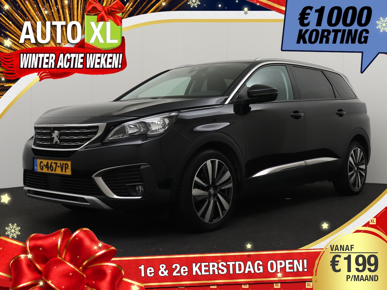 Peugeot 5008 - 1.2T 131 PK Allure 7-Pers Trekhaak Half-Leder Memory Camera 1k - AutoWereld.nl