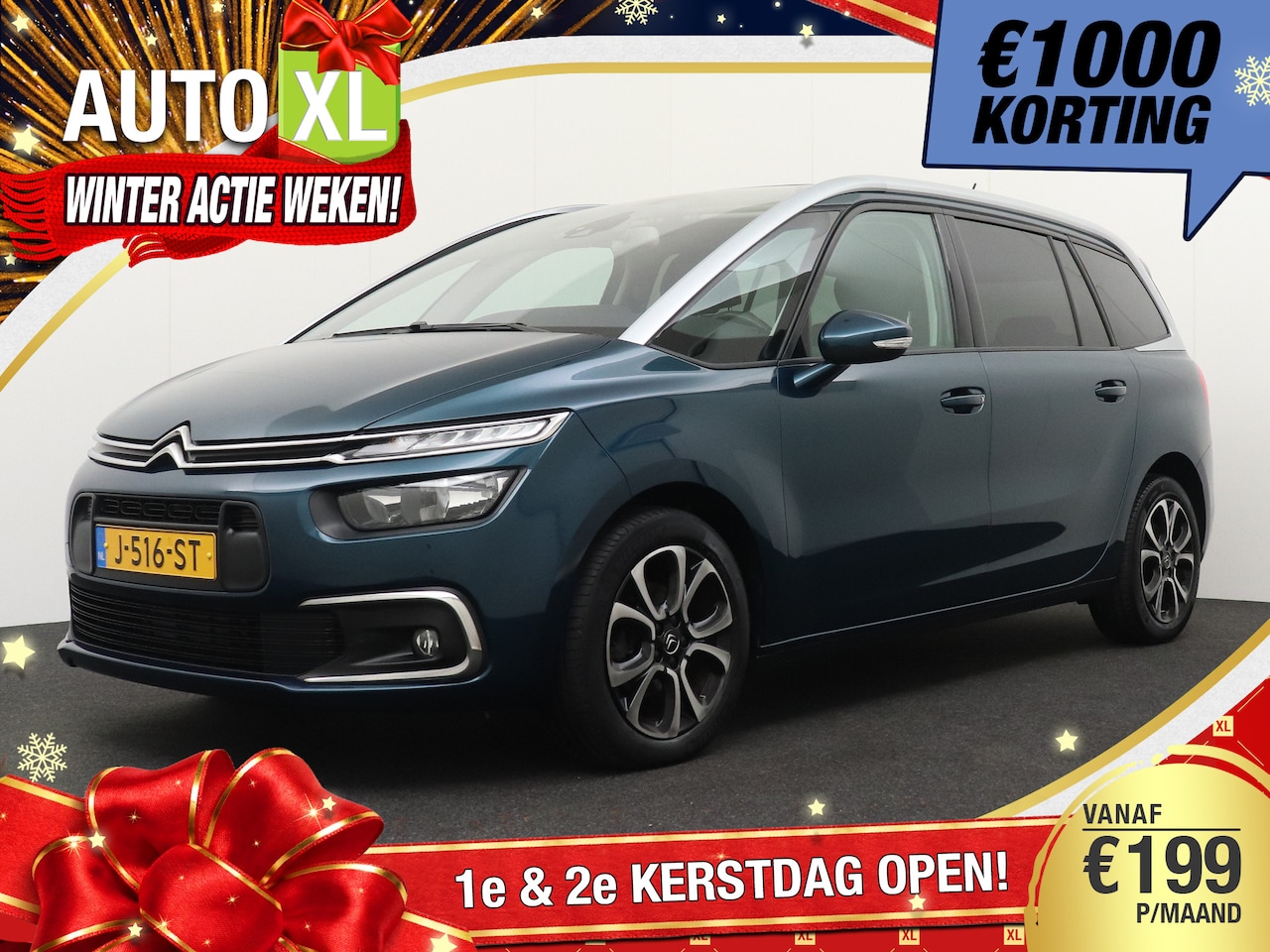 Citroën Grand C4 SpaceTourer - 1.2T 131 PK Aut. Business 7-Pers Adapt.Cruise 1k - AutoWereld.nl
