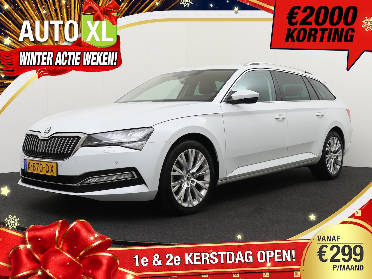 Skoda Superb Combi - 1.5 Aut. TSI 150 PK Sport Camera Memory Adapt. Cruise 2k - AutoWereld.nl