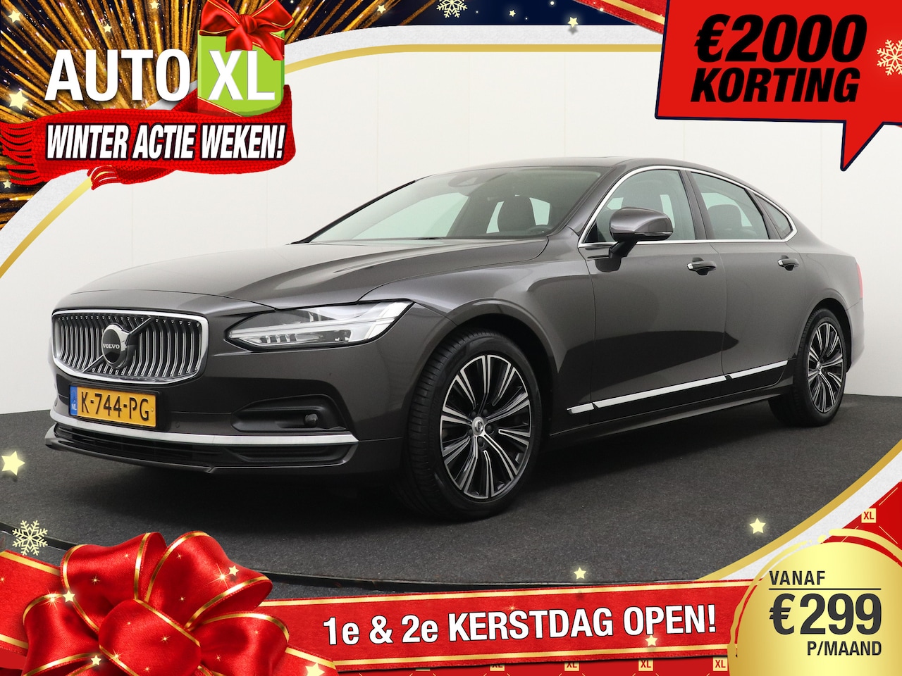 Volvo S90 - 2.0 198PK B4 Inscription Elektr. Trekhaak Pano-dak Adapt. Cruise 2k - AutoWereld.nl