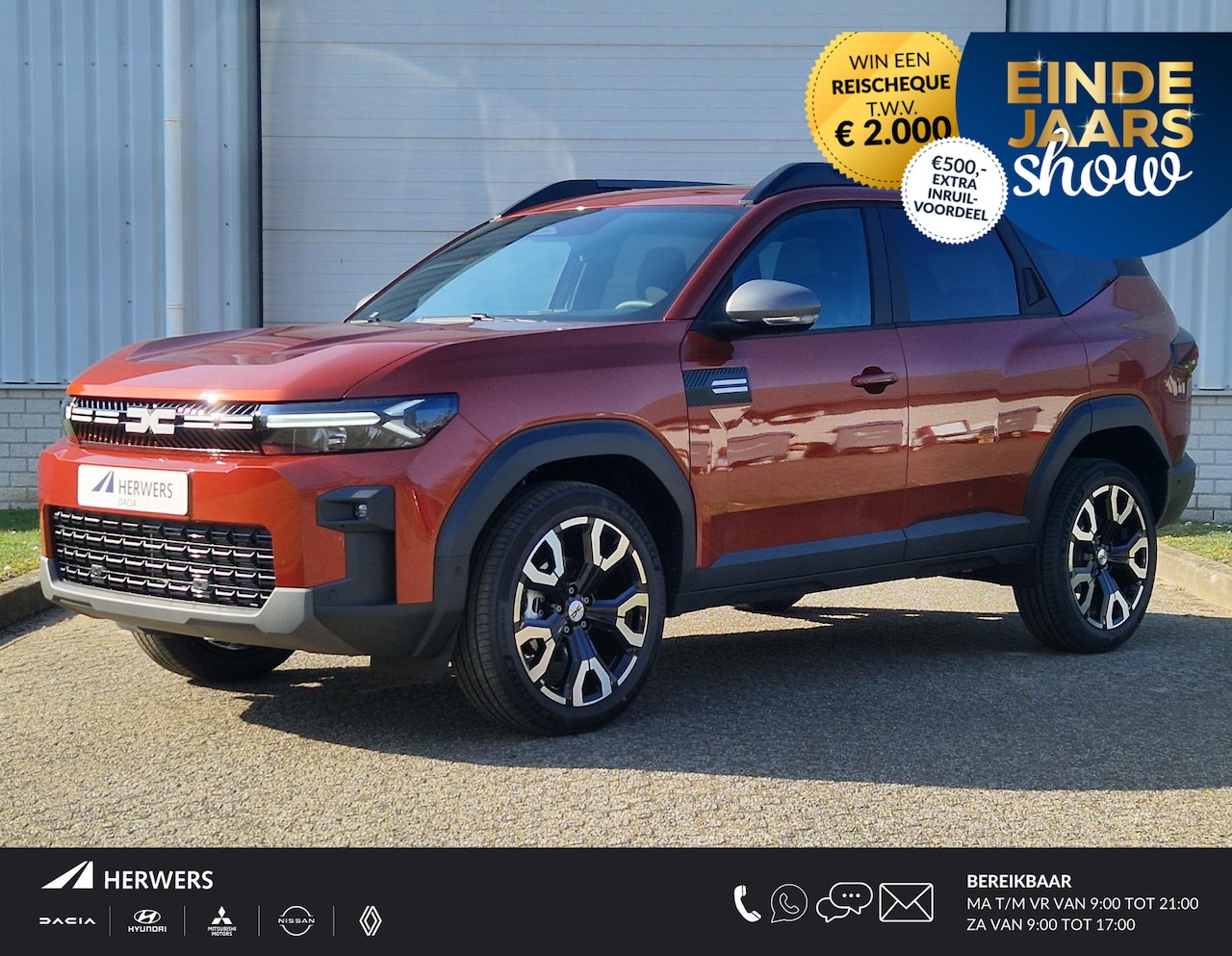 Dacia Bigster - Full Hybrid 155pk Journey / Panorama dak / Adaptieve Cruise Control / Elektrisch bedienbar - AutoWereld.nl