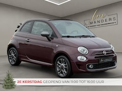 Fiat 500 C - 1.2 Sport 2019 BORDEAUX | Cabriolet | Apple CarPlay