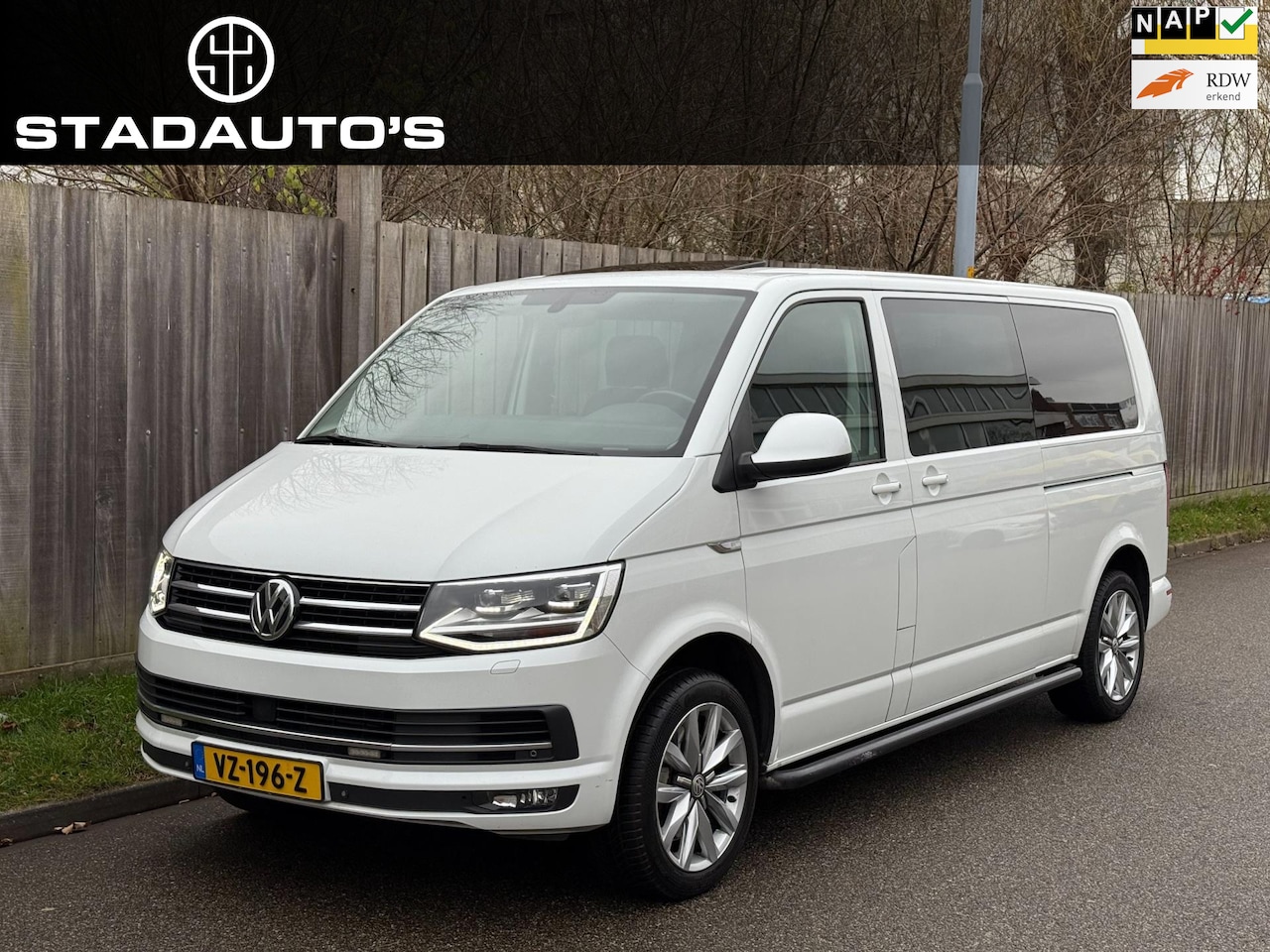 Volkswagen Transporter - 2.0 TDI L2H1 DC Highline DSG 204PK! - AutoWereld.nl