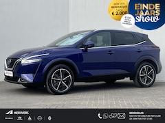 Nissan Qashqai - 1.3 MHEV Xtronic Tekna Plus / HUD / Panoramadak / Allseason banden / Trekgewicht 1800 kg /