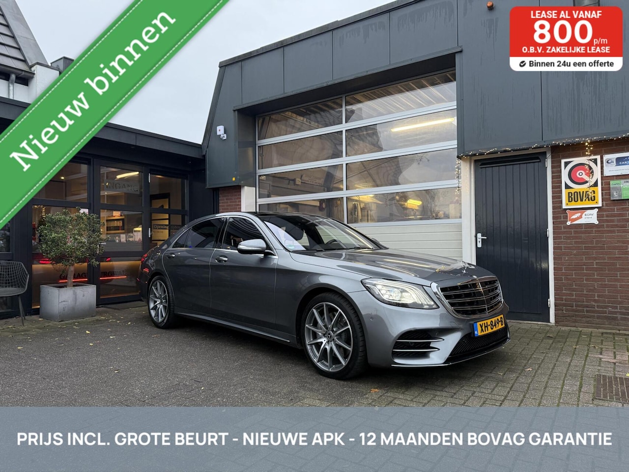 Mercedes-Benz S-klasse - 400d 4Matic Lang Premium Plus AMG *ALL-IN PRIJS* - AutoWereld.nl