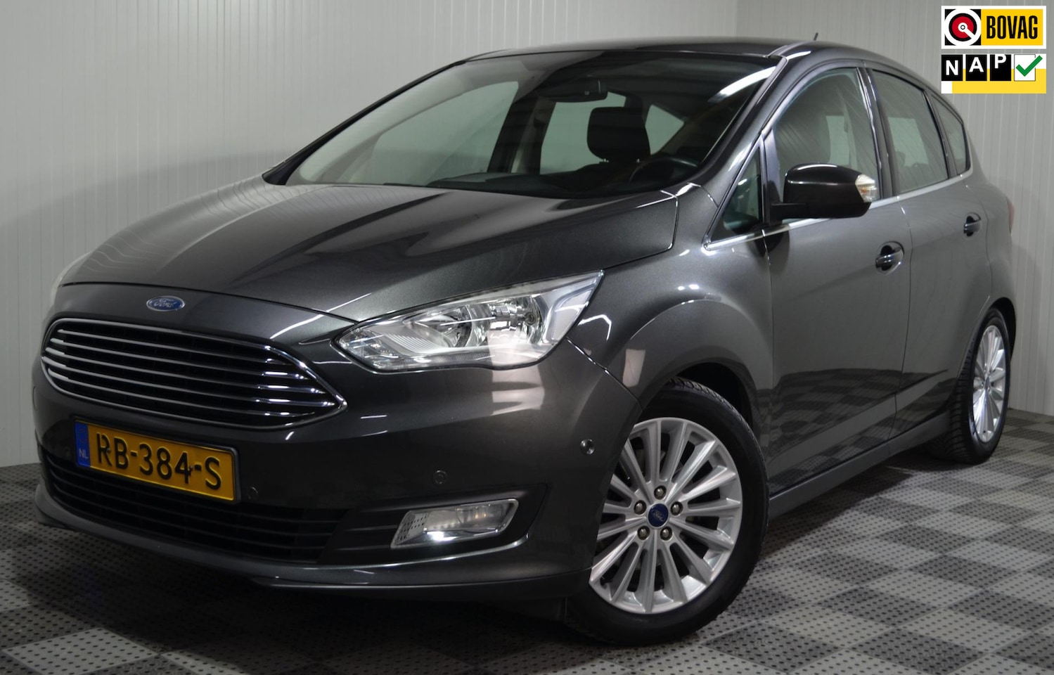 Ford C-Max - 1.5 Titanium / Carplay / Trekhaak / Stoelverw./ 1 eigenaar / NL auto - AutoWereld.nl