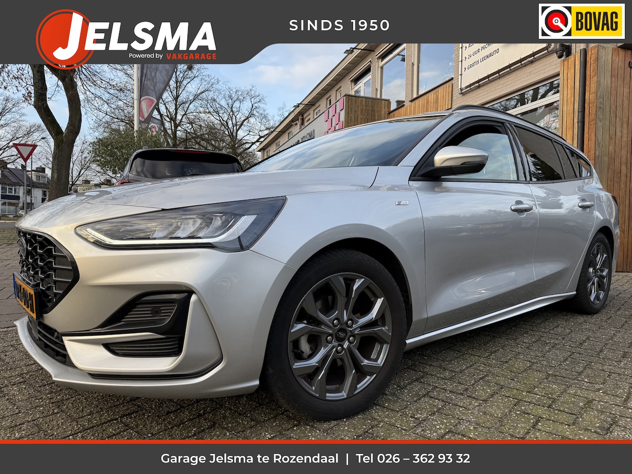 Ford Focus Wagon - 125pk EB Hybrid ST Line, Navi & CarPlay | Clima - AutoWereld.nl