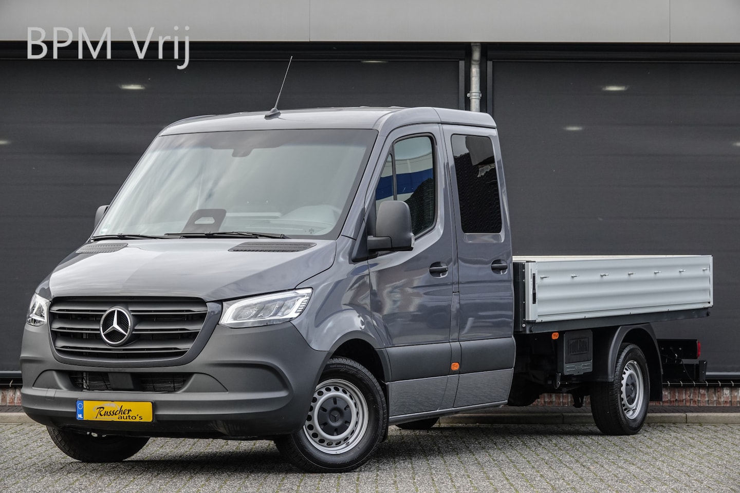 Mercedes-Benz Sprinter - L3 Dubbele Cabine 317Cdi 170Pk 9G-Tronic | Open laadbak | 7-Persoons | RWD | Trekhaak | 3. - AutoWereld.nl