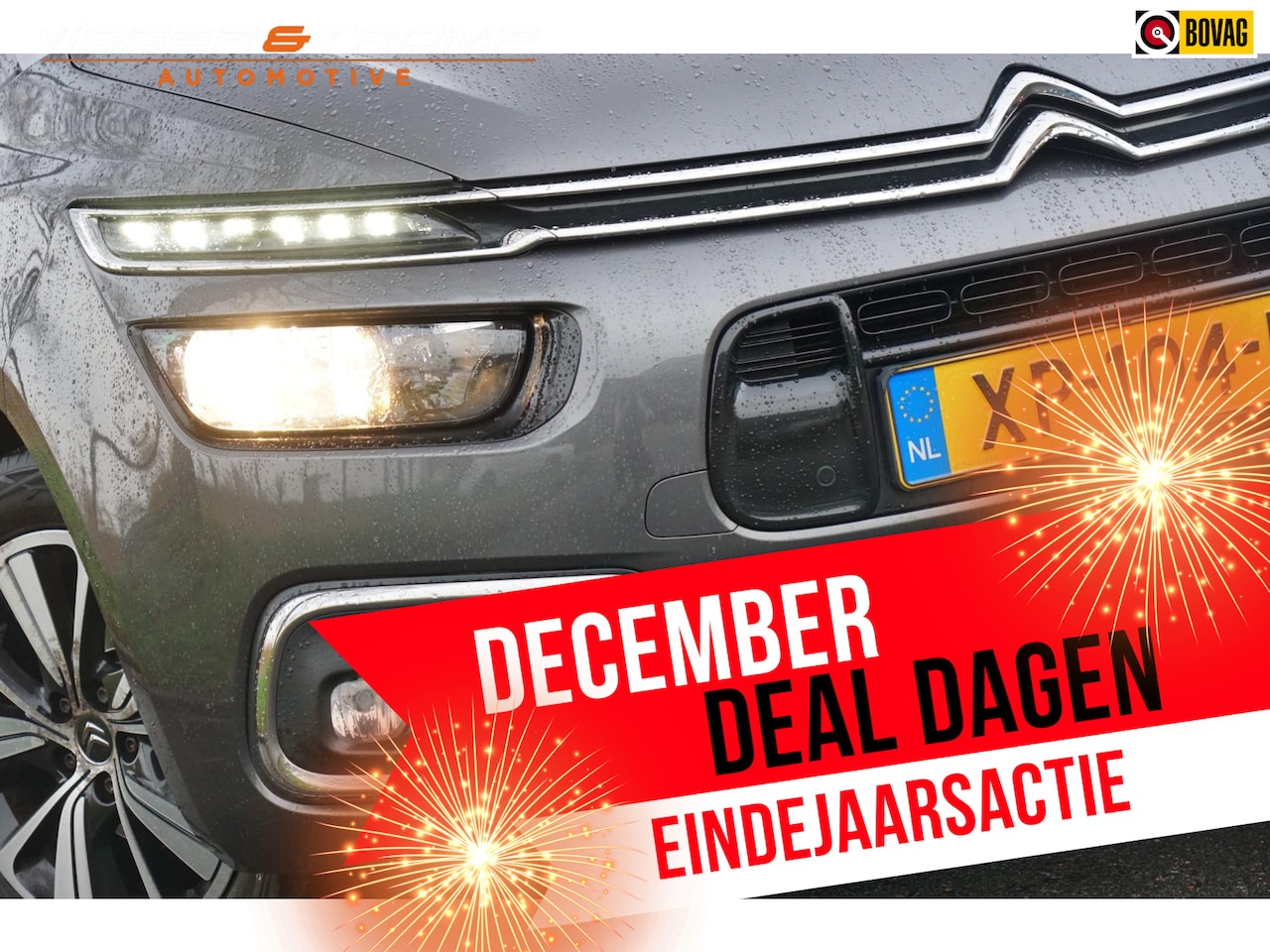 Citroën Grand C4 Picasso - 1.2 130pk Shine 7-persoons | Gris Platinium | Carplay/Clima/Cruise - Ruim & Zuinig - AutoWereld.nl