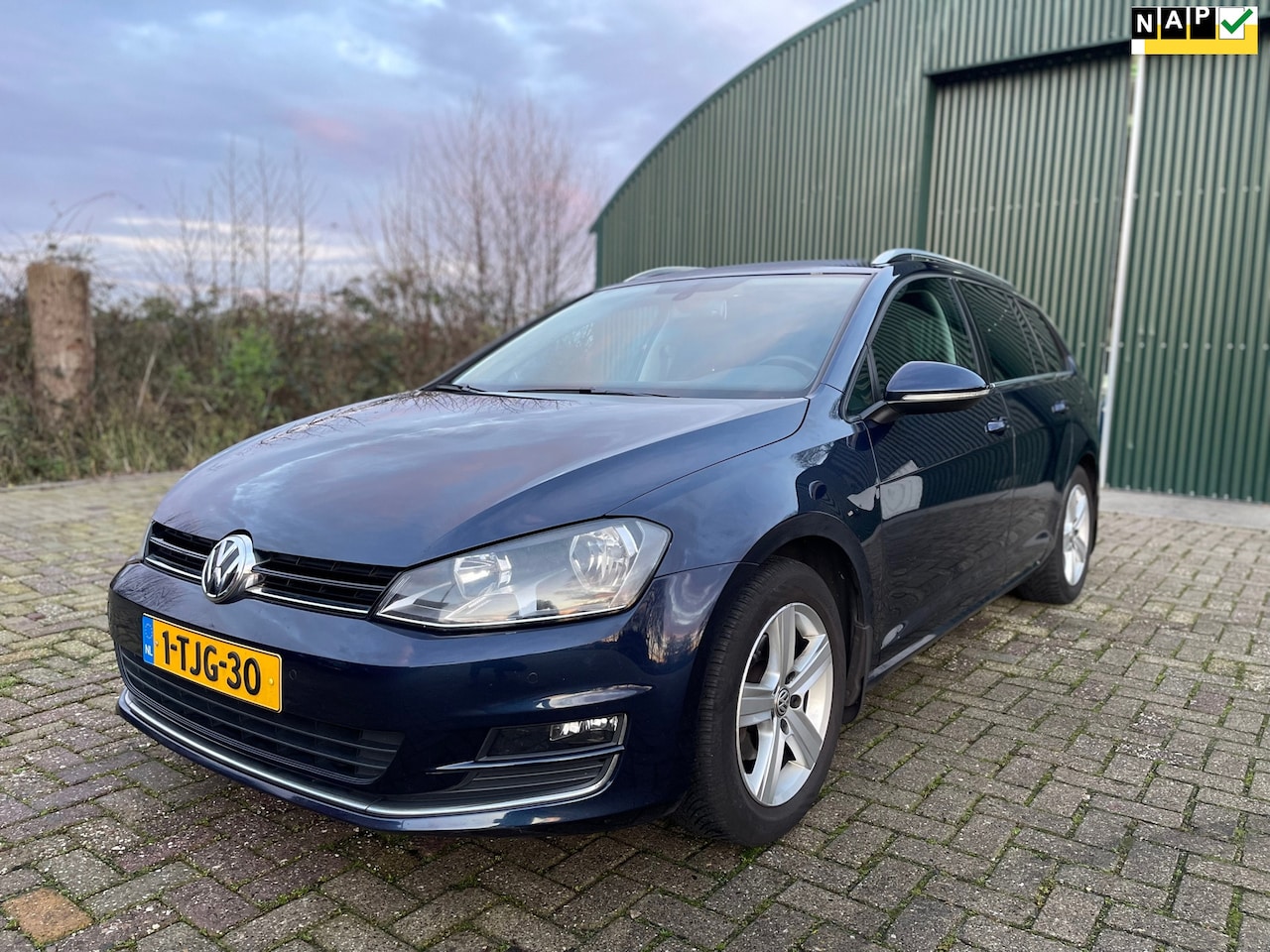 Volkswagen Golf Variant - 1.2 TSI Highline 2e Eig/ Dealer ondh./ Navi/ P sensor/ Stoel verwarming - AutoWereld.nl