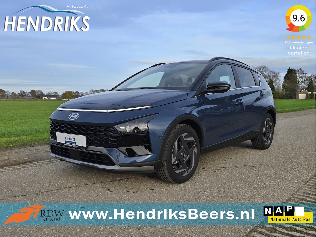 Hyundai Bayon - 1.0 T-GDI Premium - 100 Pk - AUTOMAAT - Airco - Cruise Control - AutoWereld.nl